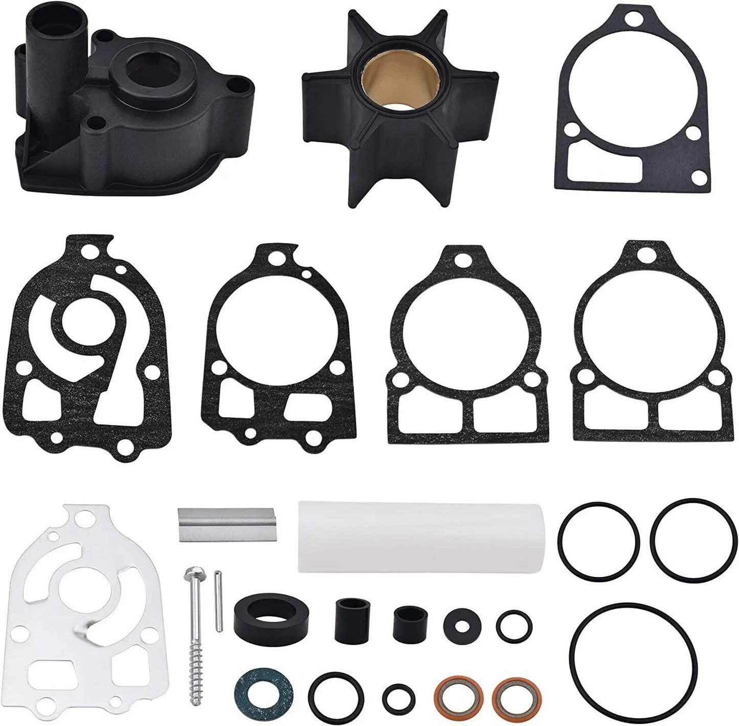 Water Pump Impeller Repair Kit for Mercruiser 150/175/200HP (46-96148A8)