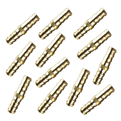 12pc 8mm-10mm Hose Barb Fitting Adapter Straight 5/16" x 3/8" for Car
