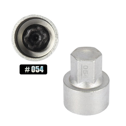 Wheel Lock Lug Nut Anti Theft Lug Nut Screw Removal Key for BMW 3/5/7 Series