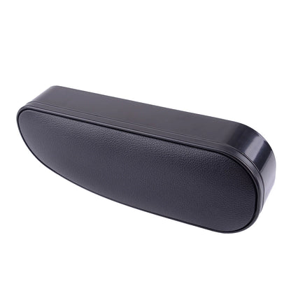 Left Black Armrest Elbow Support Pad for Car (Fits Various Models)