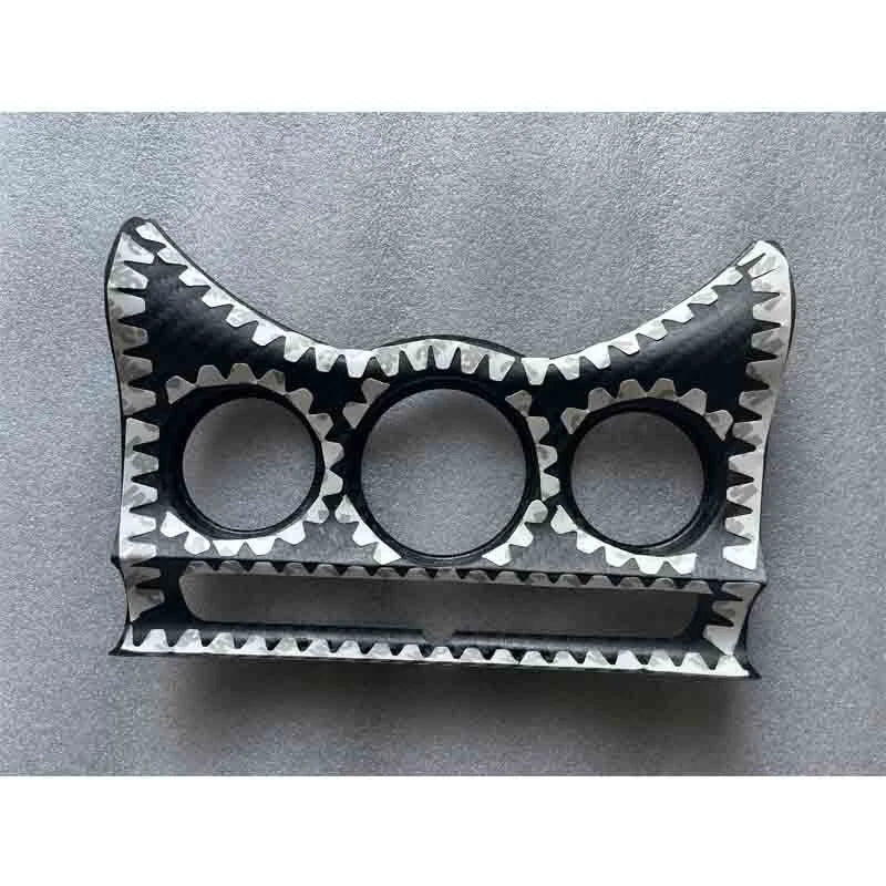 Dry Carbon Fiber AC Control Panel Cover Trim for Mini Cooper F55 F56 F57