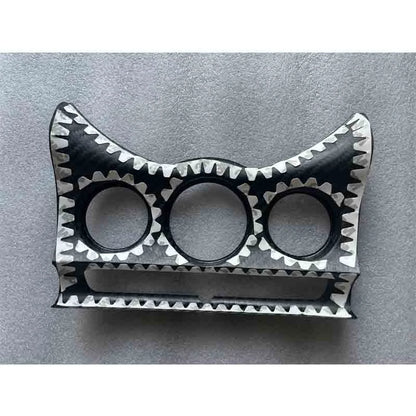 Dry Carbon Fiber AC Control Panel Cover Trim for Mini Cooper F55 F56 F57