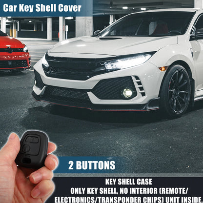 Keyless Entry Remote Key Shell Cover for Peugeot Citroen