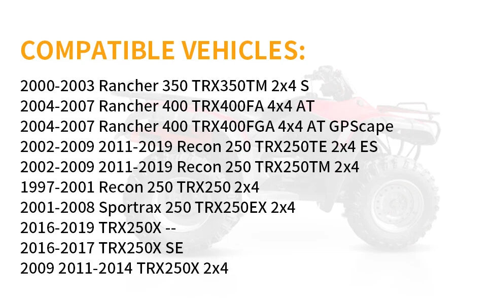 Swingarm Bearing Seal Rebuild Kit for HONDA FourTrax Rancher (1999–2009)
