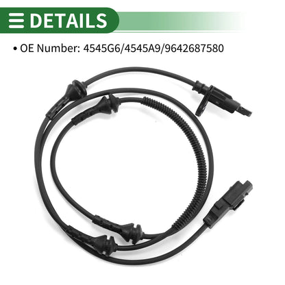 ABS Wheel Speed Sensor for PEUGEOT 407 (2004-2010)