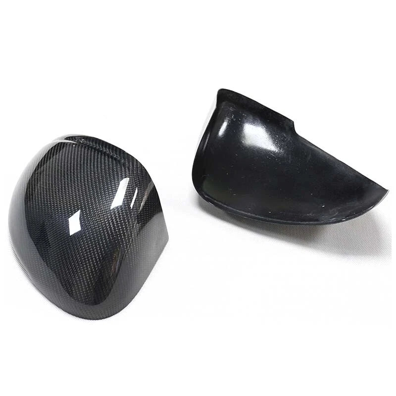 LHD Real Carbon Fiber Adhesive Mirror Shell Trim for Porsche Cayenne 958.1 11-14