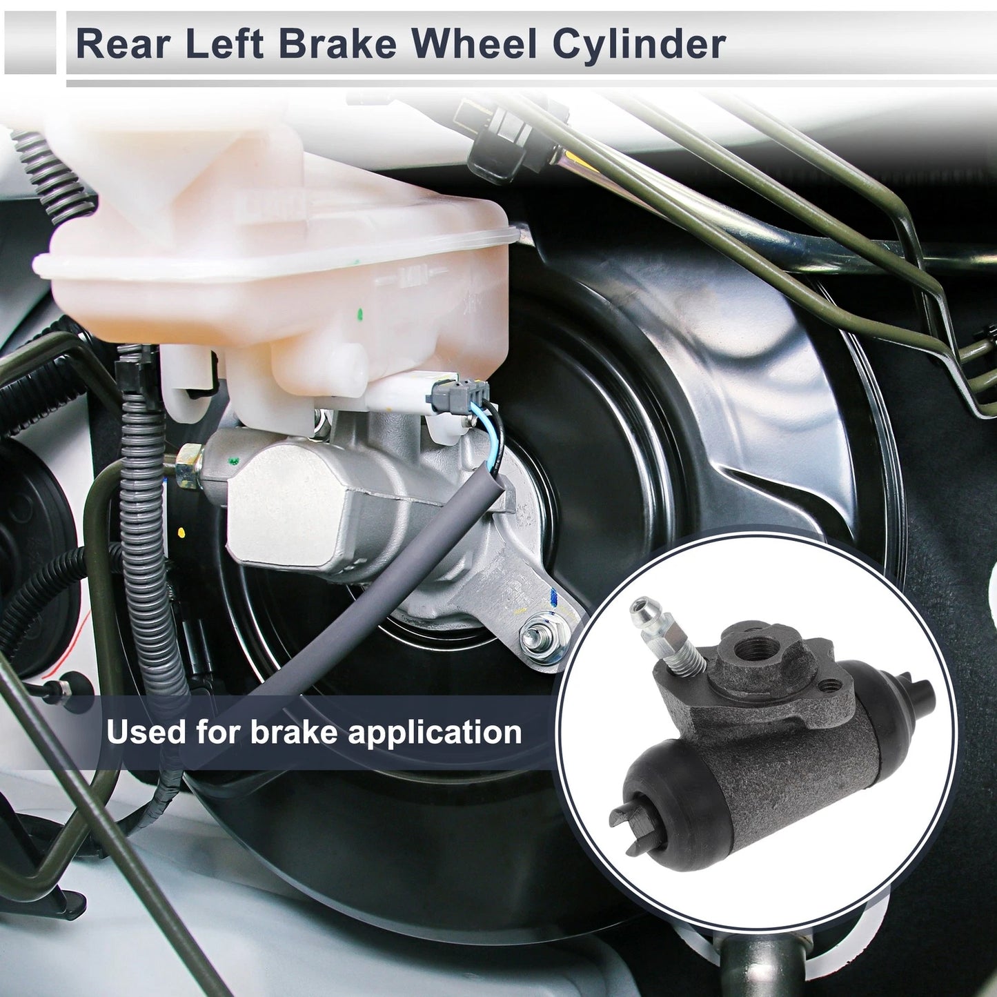 Rear Left Brake Wheel Cylinder for Toyota Corolla (1984–2002)