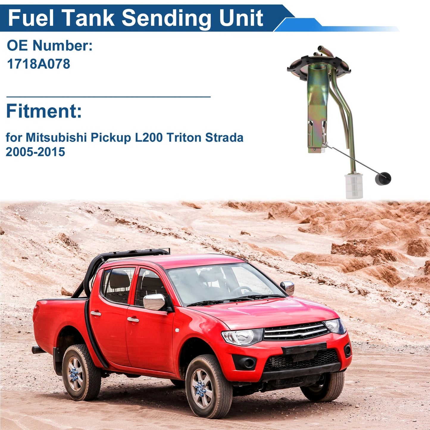 Fuel Level Sending Unit for Mitsubishi L200 (2005-2015)