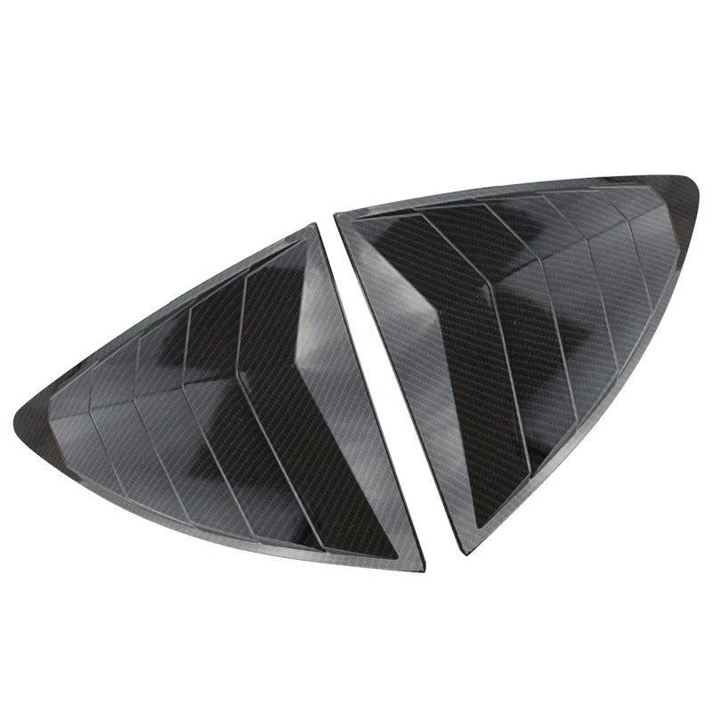 Carbon Fiber Style Window Side Louver Covers for Toyota 86 Subaru BRZ (2012-2020)