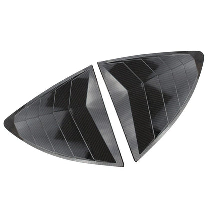 Carbon Fiber Style Window Side Louver Covers for Toyota 86 Subaru BRZ (2012-2020)