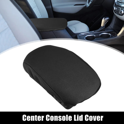 Car Center Console Armrest Cover Black for Chevrolet Equinox (2018-2023)