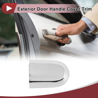 Exterior Door Handle Cover Trim for Kia Sorento (2011-2015) Silver Tone