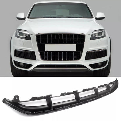 Front Lower Center Bumper Grille for 2010-2015 Audi Q7 S-Line Textured Black
