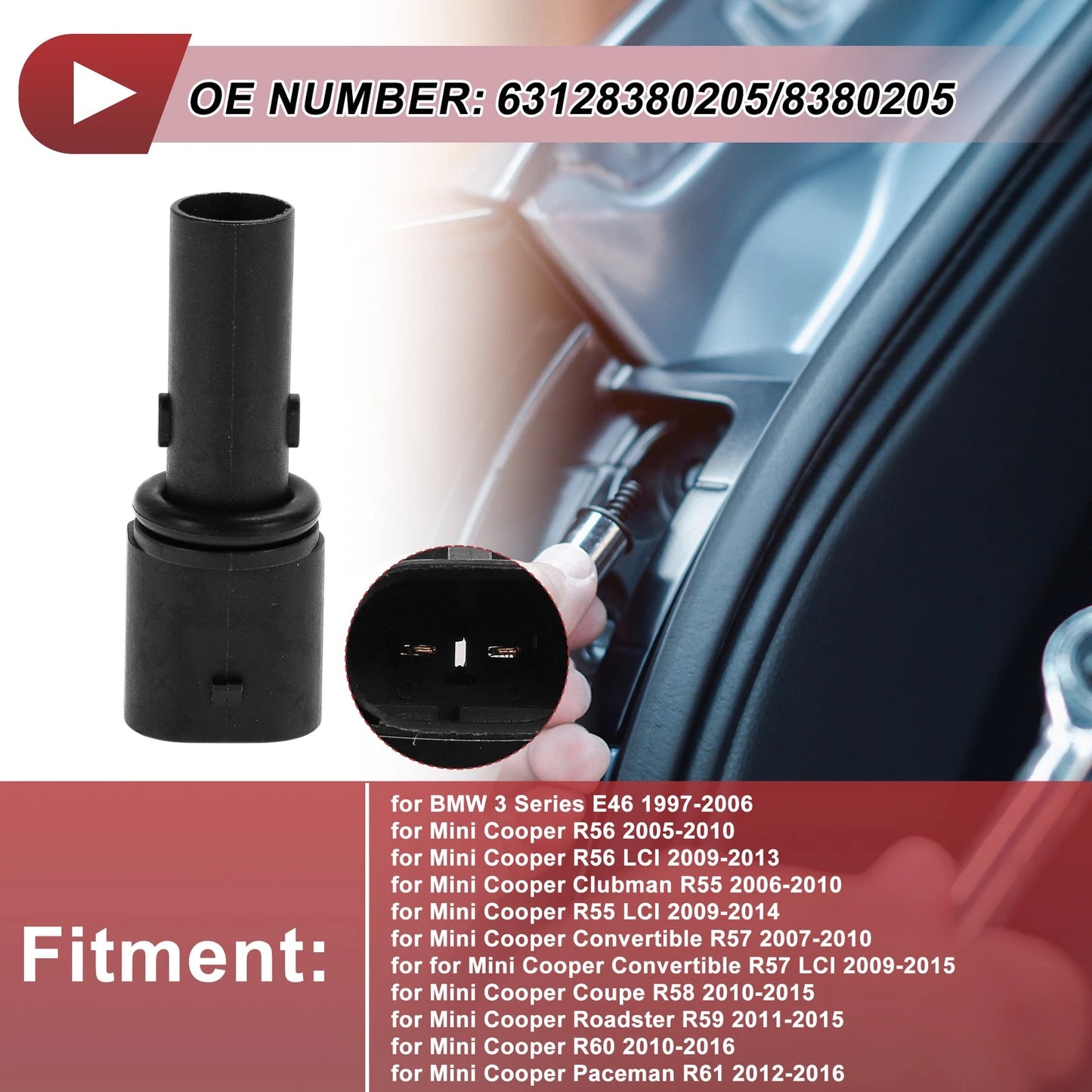 Parking Light Socket for BMW 3 Series E46 1997-2006 (1 x Socket)