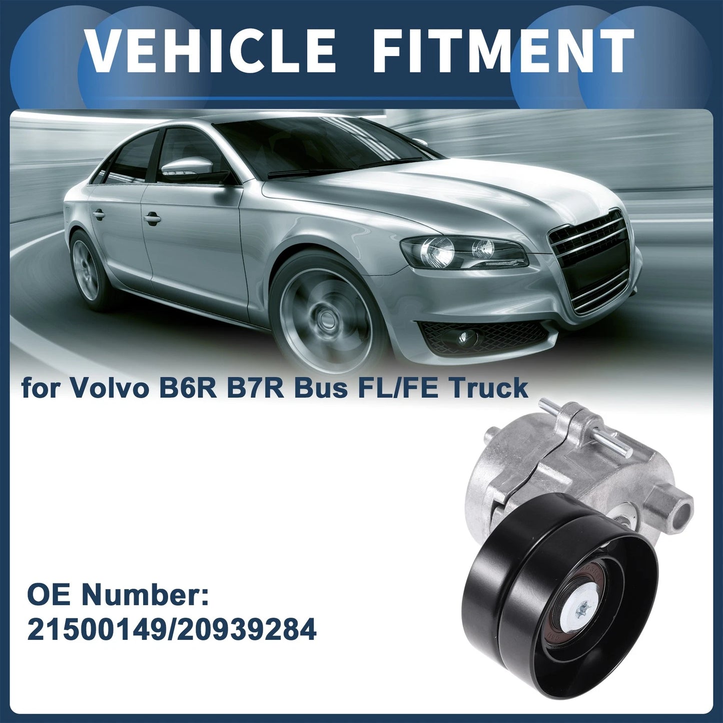 Belt Tensioner for Volvo B6R B7R Bus FL FE Truck