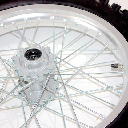 18" Rear Wheel Rim Silver for PIT PRO Trail Dirt Bike (110/90)