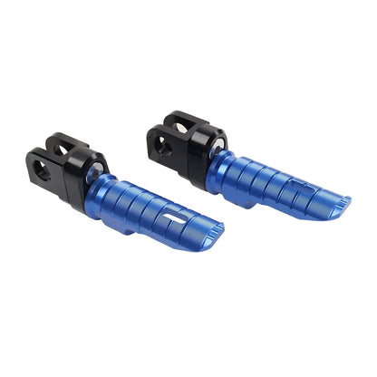 Blue Footrests Pegs for CFMoto 450NK 2023-2024, 675SS 2024, 125 ST 2020-2024