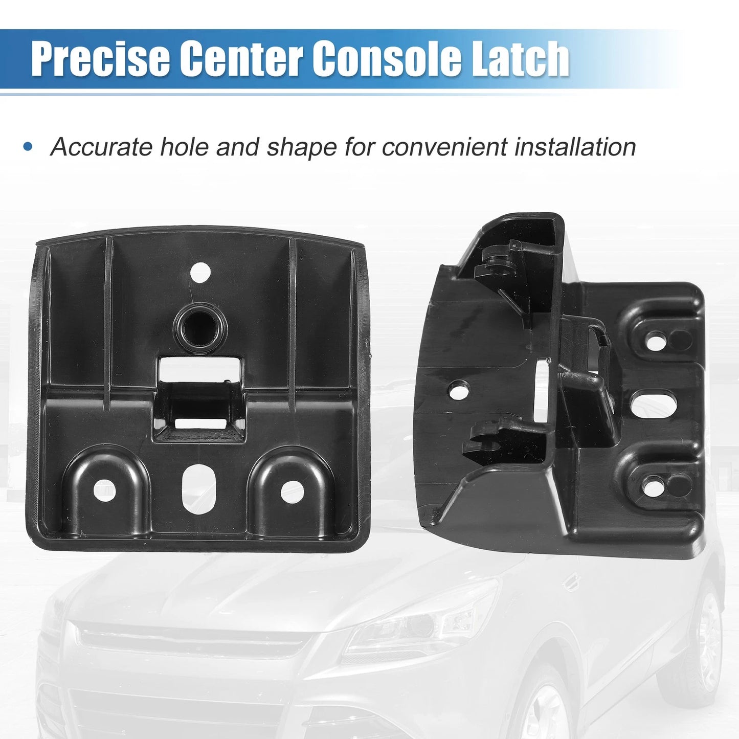 Floor Center Console Latch Stowage Box for Ford Escape C-Max (2013-2019)