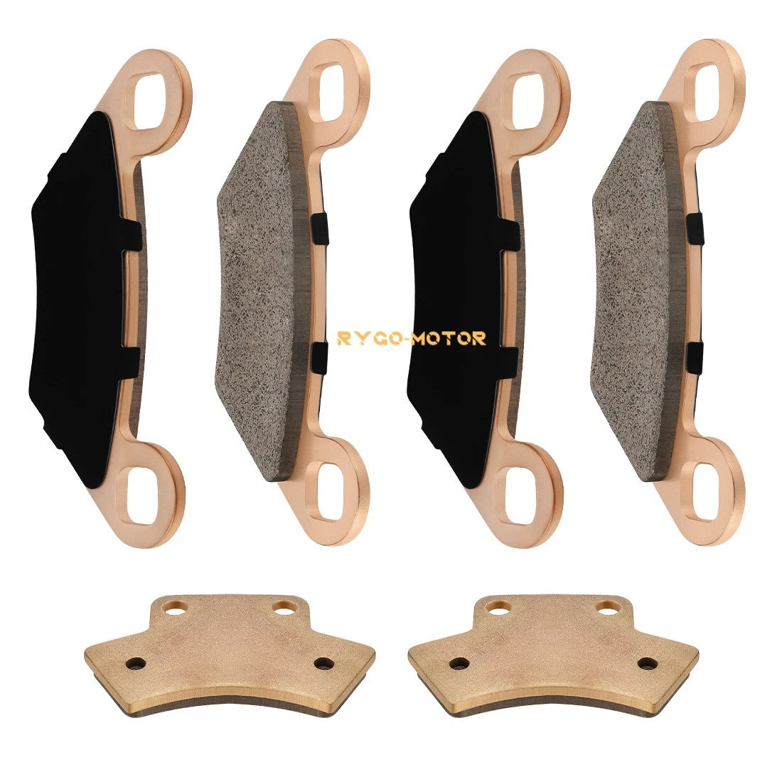 Front & Rear Brake Pads for Polaris Big Boss (1989–1999)