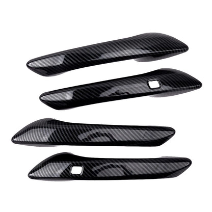 4 x Carbon Fiber ABS Door Handle Covers for Hyundai Sonata (2020)