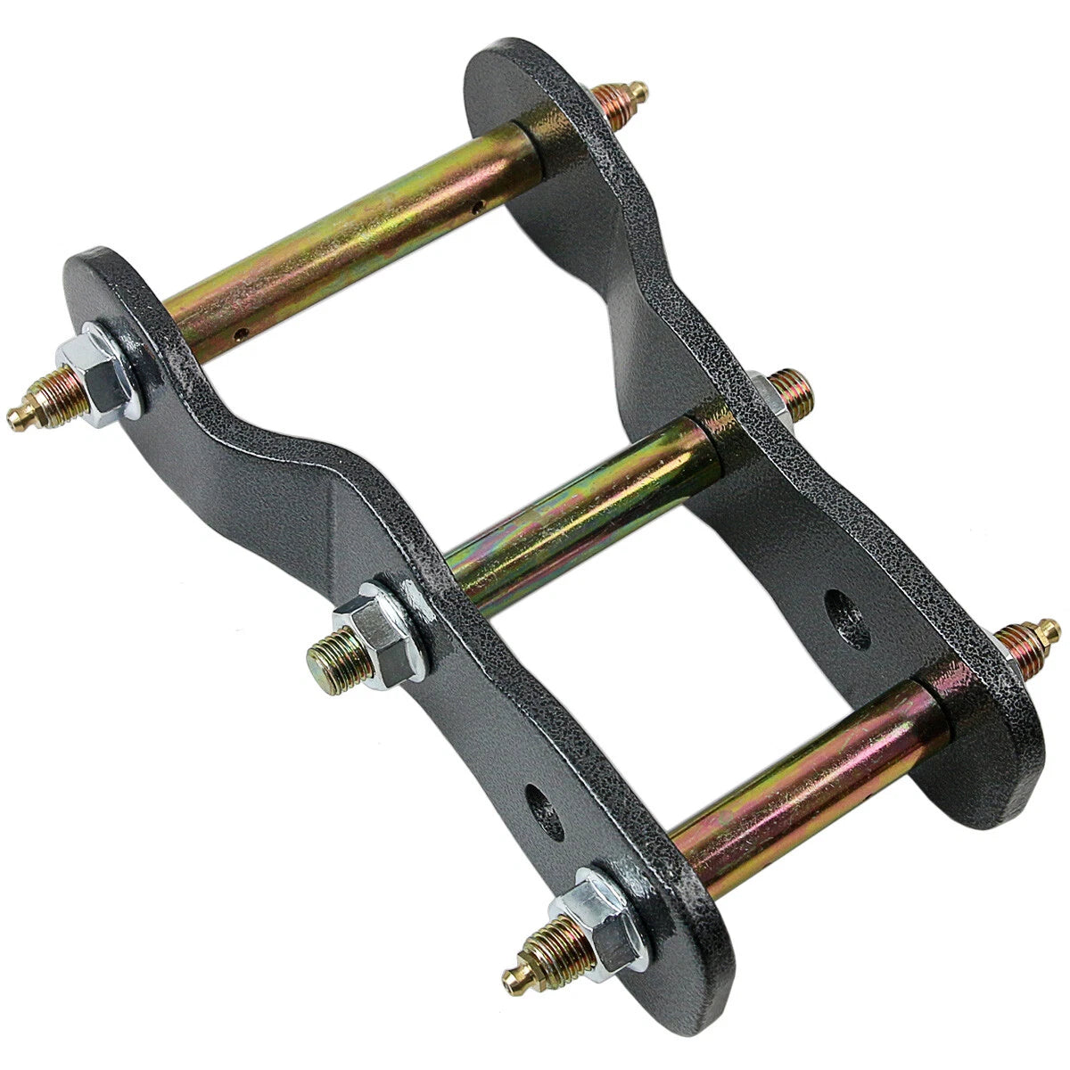 2 x Lift Up 2" Rear Greasable Shackles Lift Kit for Mitsubishi Triton (15-23)