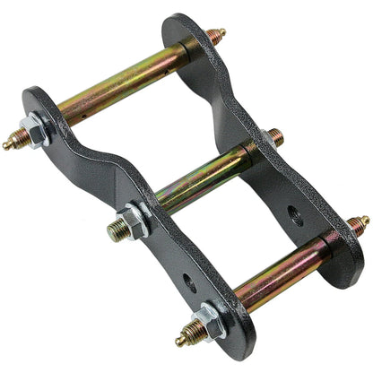 2 x Lift Up 2" Rear Greasable Shackles Lift Kit for Mitsubishi Triton (15-23)