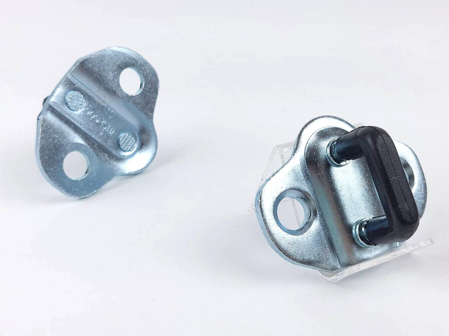 2 x Door Lock Striker Plates for Nissan Patrol GQ, Navara D21, Pathfinder WD21