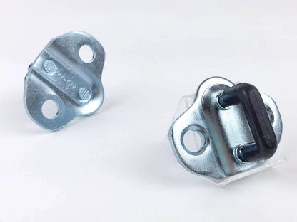 2 x Door Lock Striker Plates for Nissan Patrol GQ, Navara D21, Pathfinder WD21