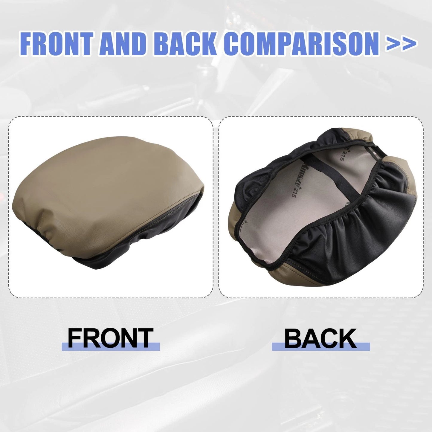 Center Console Cover Pad for Ford F250 F350 F450 (2017-2022)