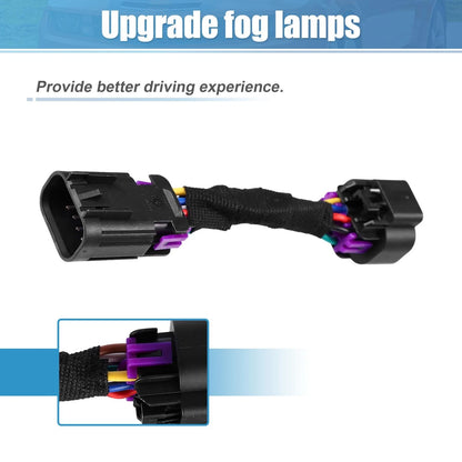 DRL Daytime Running Light Fog Light Adapter Harness for Chevy Camaro (2010-2015)