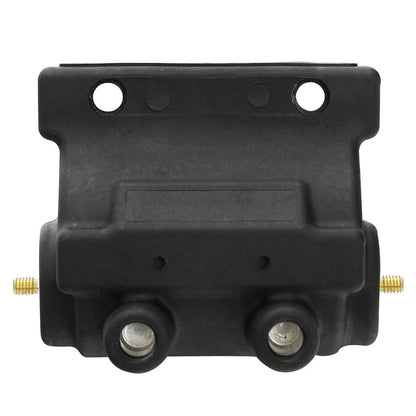 Black Dual Fire Twin Power Ignition Coil for Harley Road King FLHR (1994-1998)
