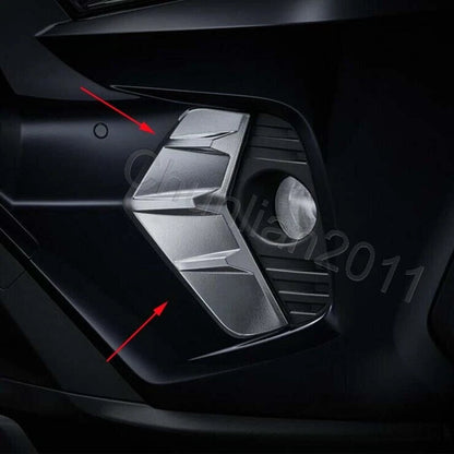 Front Fog Light Cover Trim for 2019-2023 Toyota RAV4 (2019-2023)