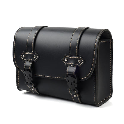 Black Motorcycle Universal Tool Bag Side Storage Saddle Bag Pouch