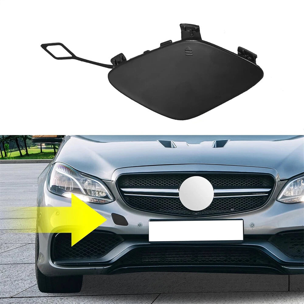 Front Bumper Tow Hook Eye Cap for Mercedes-Benz E63 AMG E550 E400 E350 E250 (2010-2016)