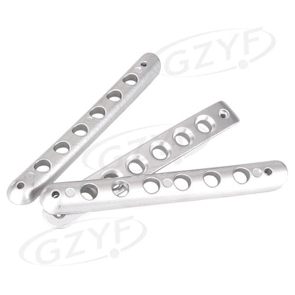 Silver Door Handles Tailgate Trim Insert for Jeep Wrangler (2007-2016)