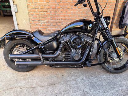 15L Silver Fuel Tank for Harley Softail Fat Boy Breakout (2013-2023)