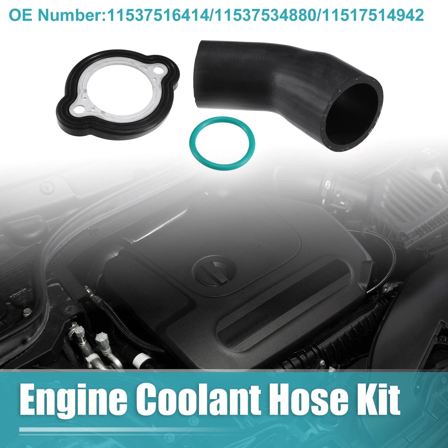Engine Coolant Hose Kit for BMW E82 E90 E91 E92 E93 (2007-2013)
