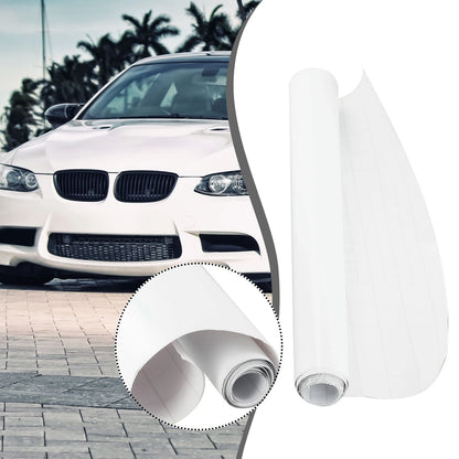 Car sticker 30150CM Gloss White Vinyl Film UV-resistant