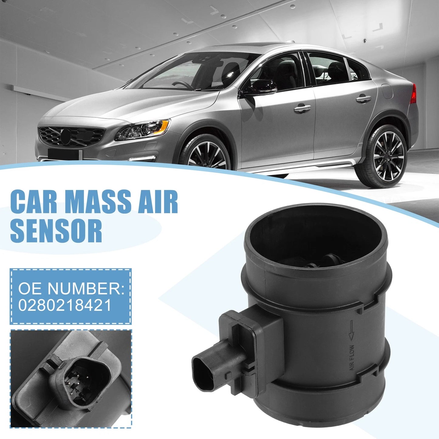 Mass Air Flow Sensor MAF Sensor Airflow for Chevrolet