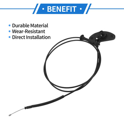 Hood Release Cable for Ford Escape 2013-2019