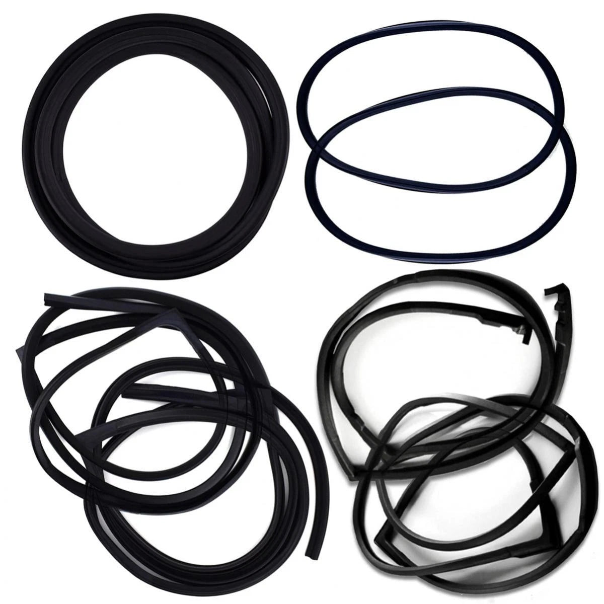 Windshield Rubber F+R Door Rubber Set 7 Fits Toyota Land Cruiser FJ40 76-84 D05