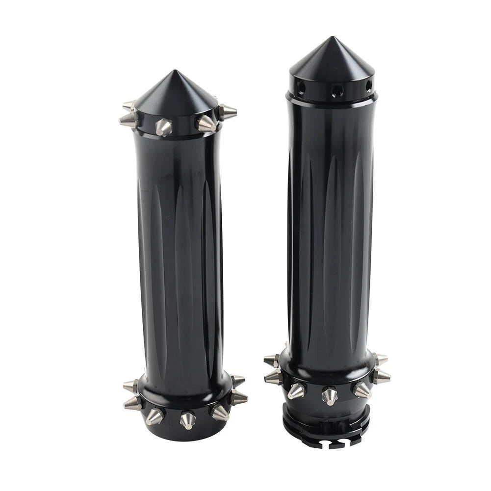 1'' Spikes Motorcycle Hand Grips for Harley Touring Dyna Softail