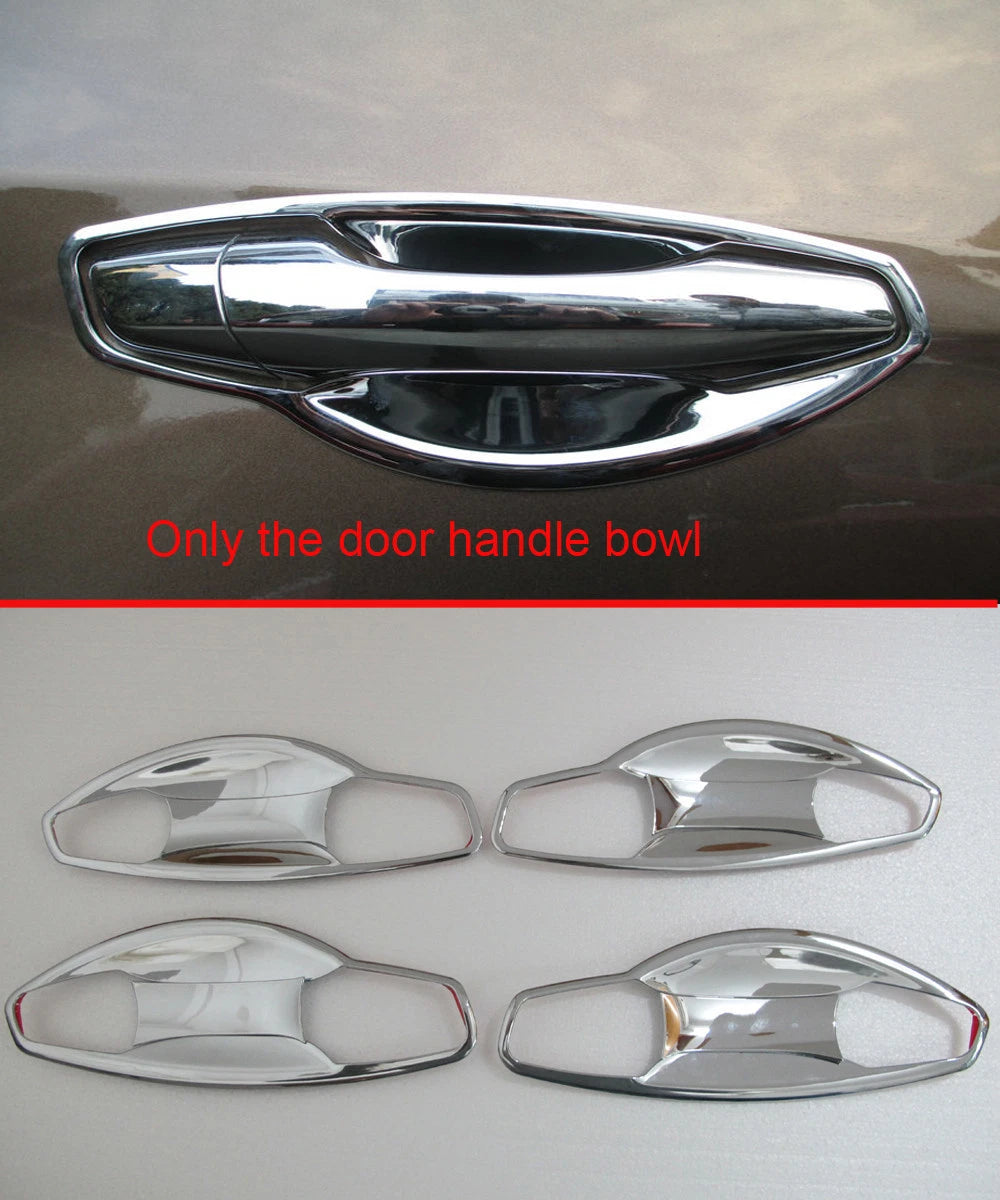 Chrome Door Handle Bowl Cup Cover Trim for Hyundai Santa Fe IX45 (2013-2018)