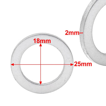5 x 18mm Trans Oil Drain Plug Gasket Washers for Honda Acura (2000-2023)