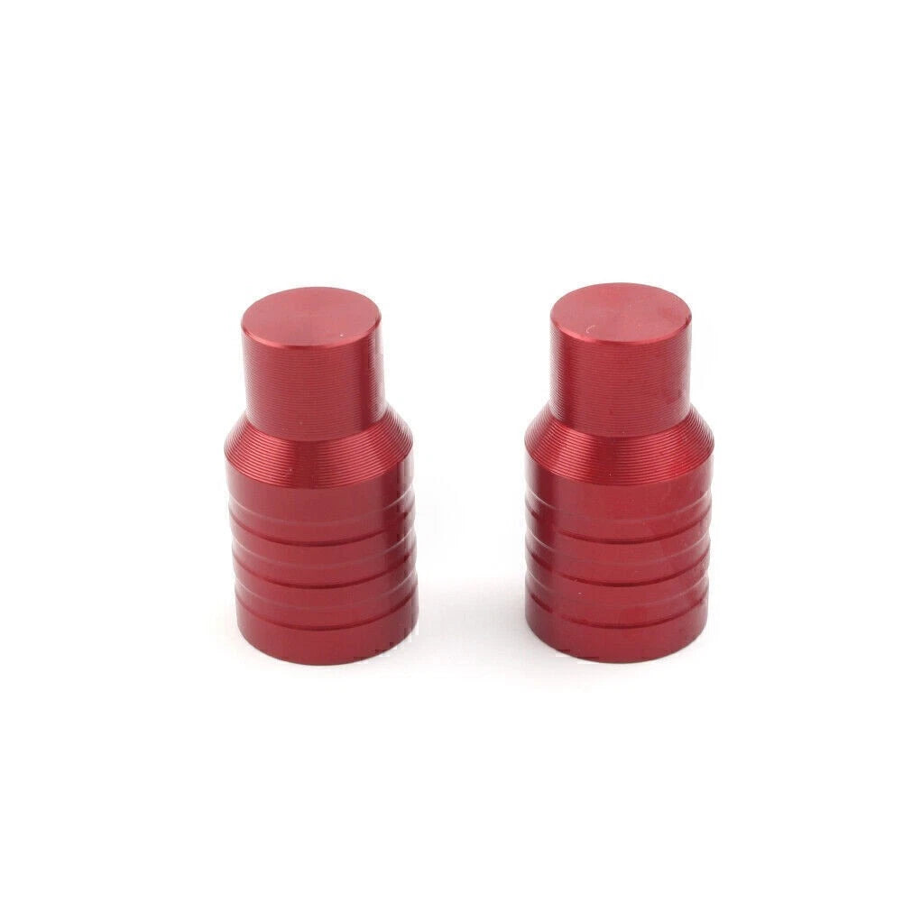 Red Valve Stem Dust Caps for Auto Motor Wheel Tire Car Accessories