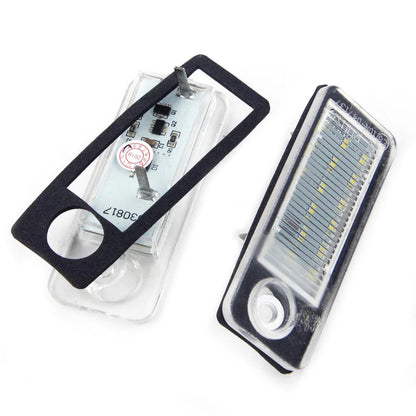 LED Rear License Plate Light for Audi A4 S4 B5 Avant A6 S6 B4 C5 (1995-2001)