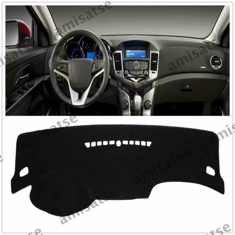 Dashboard Cover Pad for Chevrolet CRUZE (2011-2015) Black Nonslip