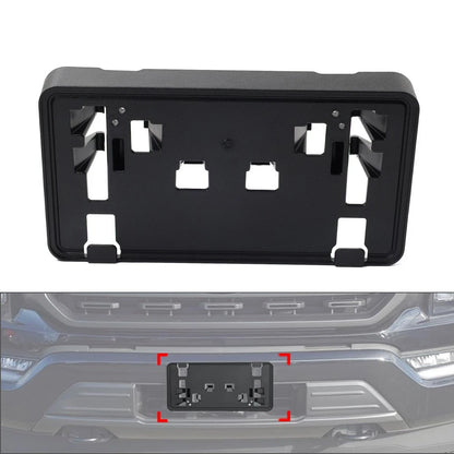 Front Bumper License Plate Mounting Bracket for Ford F-150 (2021-2023)
