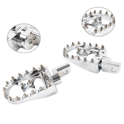 MX Style Footrests Foot Pegs for Harley Sportster XL 1200 883 48 72 (2004-2023)