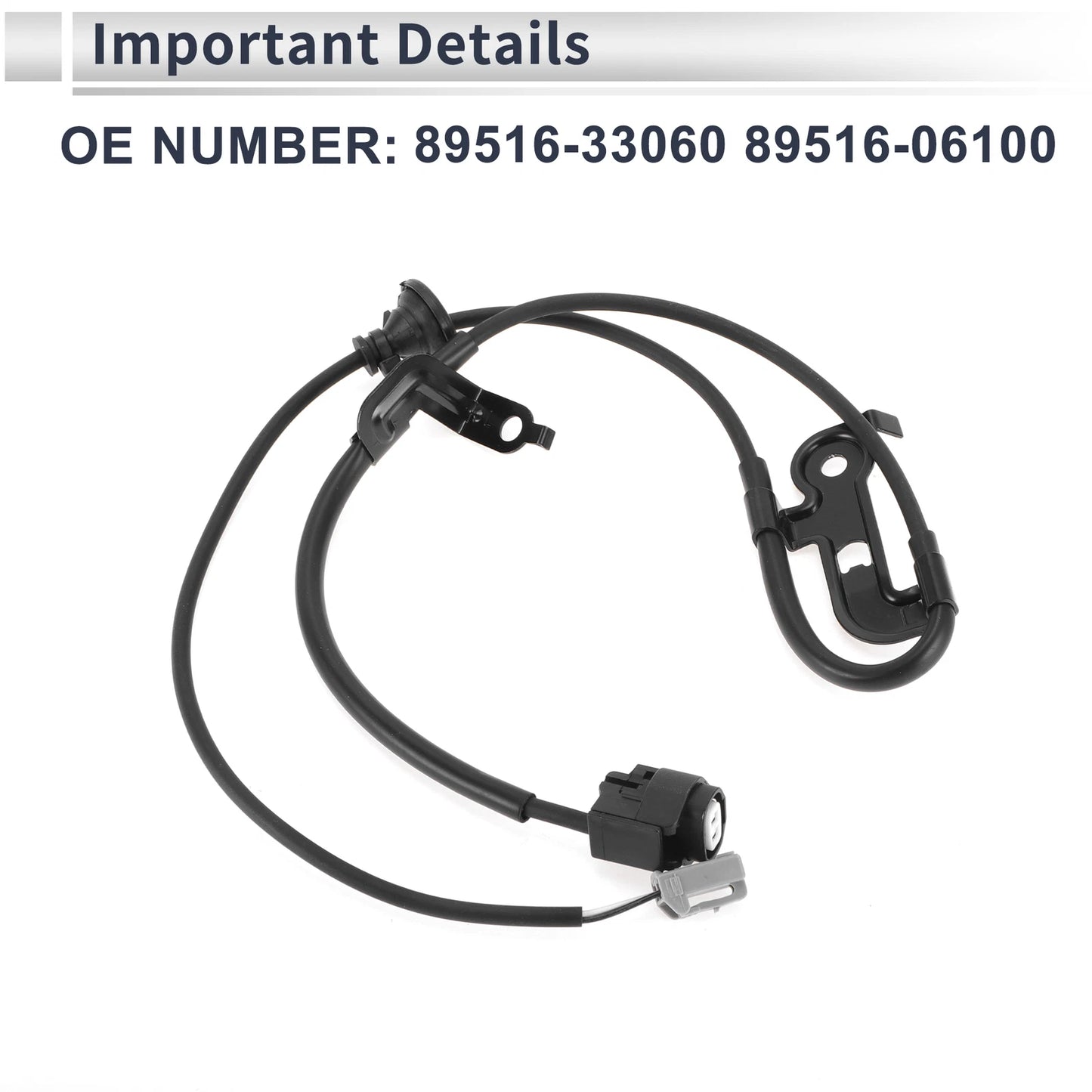 ABS Wheel Speed Sensor for Toyota Camry (2010-2011) - 1 x Rear Left Sensor